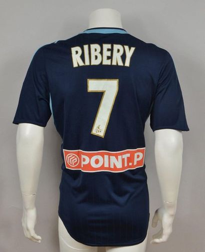 null Franck Ribery. Olympique de Marseille N°7 jersey worn during the 2006-2007 Season...
