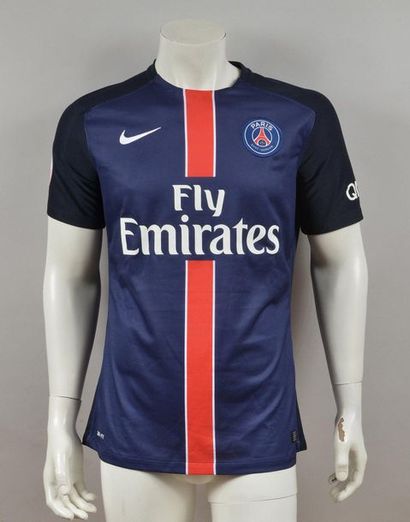 null Marco Verratti. N°6 jersey of Paris St-Germain for the 2015-2016 Season of the...