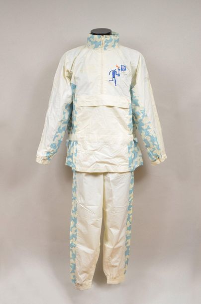 null LILLEHAMMER 1994. Official torchbearer's outfit. Jacket and trousers. Wide waist....