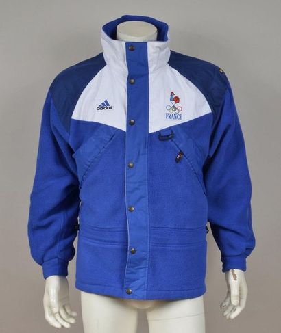 null NAGANO 1998. Set of two official jackets of the French team for the Winter Games....