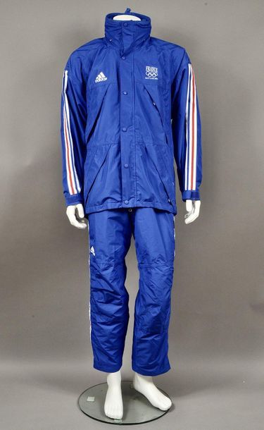 null SALT LAKE 2002. Official windbreaker set of the French team for the Winter Games....