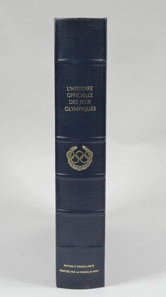 null The official history of the Olympic Games from 1896 to 1976. Album of 50 solid...