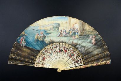 null Cleopatra at the gates of Alexandria, c. 1750-1760
Folded fan, full flight,...