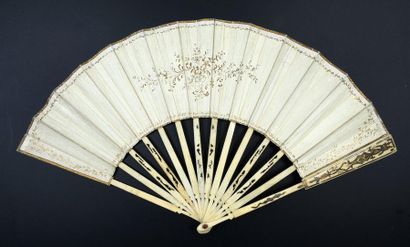 null Joseph and his brothers, circa 1770-1780
Folded fan, the sheet of skin, mounted...