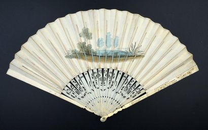 null Hagar and Ishmael, ca. 1740-1750
Folded fan, the sheet of skin, mounted in the...