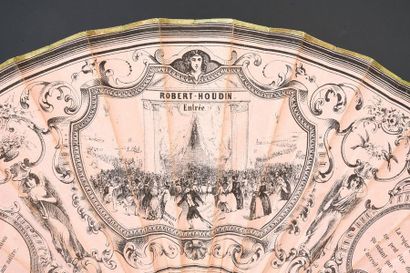 null Les spectacles du magicien Cleverman au théâtre Robert-Houdin, vers 1862-1866
Eventail...