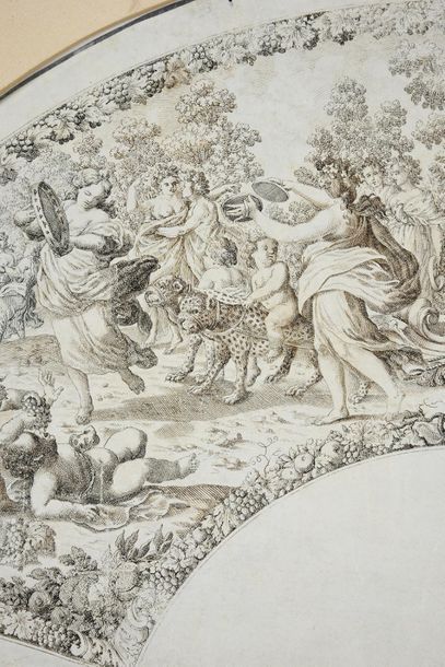 null Bacchus and Ariadne on the island of Naxos, late 17th-early 18th century.
Exceptional...