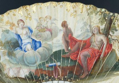null Sleeping Endymion, ca. 1700-1720
Folded fan, the leaf in skin, mounted in the...