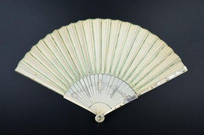 null Sleeping Endymion, ca. 1700-1720
Folded fan, the leaf in skin, mounted in the...