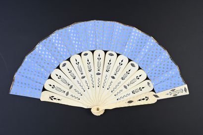 null Fan for a young lady, circa 1880
Small folded fan, intended for a young girl....