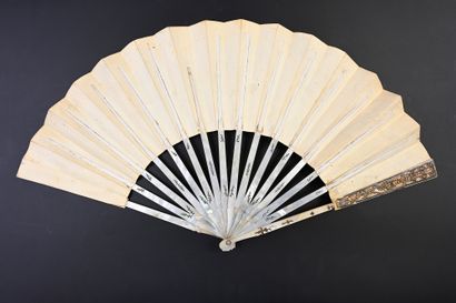 null Love according to the gods, ca. 1770-1780
Folded fan, the skin sheet mounted...
