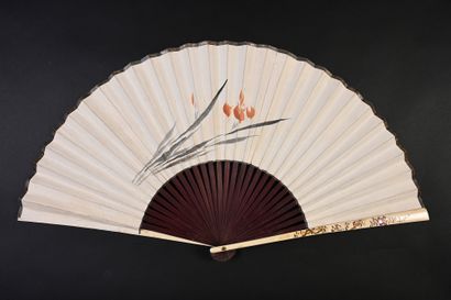 null Shadows of Japan, Japan, circa 1890
Large folded fan, the double sheet of paper...