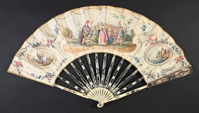 null Abigail offering food to David, ca. 1770-1780
Folded fan, the leaf in skin,...
