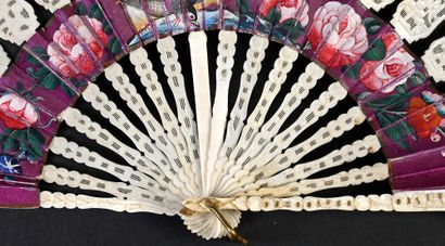 null Cabriolet, China, 19th century
Folded fan, called "cabriolet", composed of two...