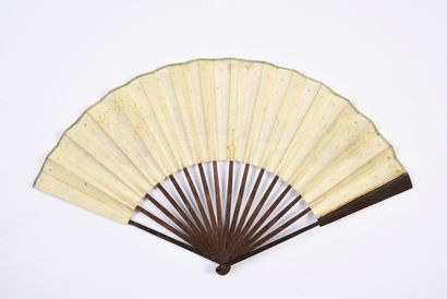 null Peace and Gifts from Heaven, ca. 1780
Folded fan, the double sheet of paper...