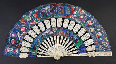 null Cabriolet, China, 19th century
Folded fan, called "cabriolet", composed of two...
