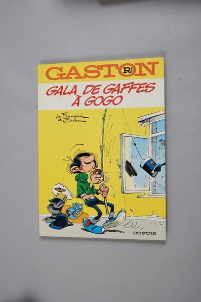 FRANQUIN. GASTON R1.
Gala de Gaffes à Gogo. Edition originale proche du neuf enrichie...