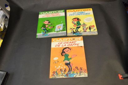 FRANQUIN GASTON LAGAFFE. SEPT ALBUMS EN ÉDITION ORIGINALE.
De proche du neuf à neuf....