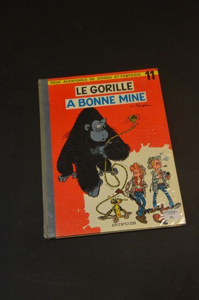 FRANQUIN SPIROU 11. LE GORILLE À BONNE MINE. EO Edition originale en très bel ét...