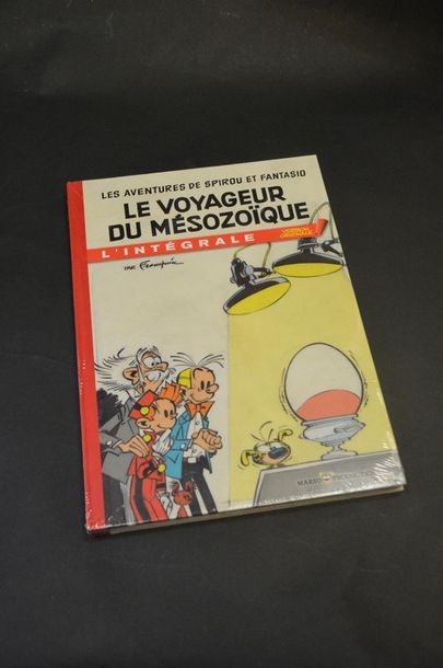 FRANQUIN SPIROU ET FANTASIO 13. LE VOYAGEUR DU MÉSOZOÏQUE.
Tirage de tête grand format...