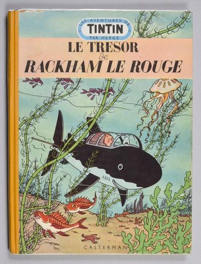 HERGÉ. TINTIN 12. THE TREASURE OF RACKHAM THE RED.
EDITION SAID TO THE MEDALLION....