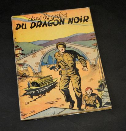 HUBINON BUCK DANNY 05. DANS LES GRIFFES DU DRAGON NOIR, édition originale de 1951....
