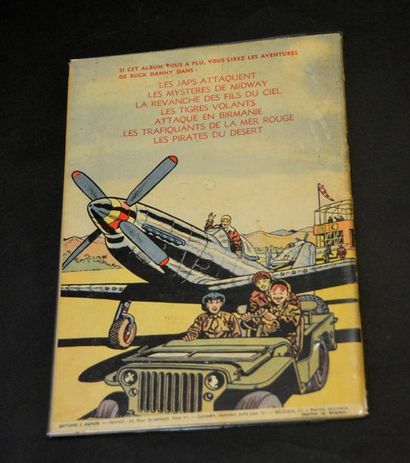 HUBINON BUCK DANNY 05. IN THE GRIFFS OF THE BLACK DRAGON, original edition of 1951....