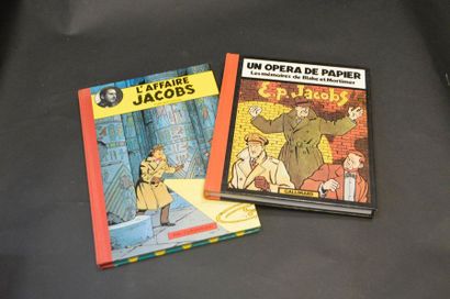JACOBS. DEUX MONOGRAPHIES SUR E.P. JACOBS.
UN OPÉRA DE PAPIER (Edition originale...
