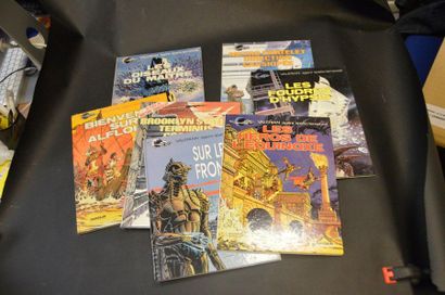 MEZIERES. LOT VALERIAN: UN ENSEMBLE DE 15 ALBUMS EN ÉDITIONS ORIGINALES ET RÉÉDITIONS....