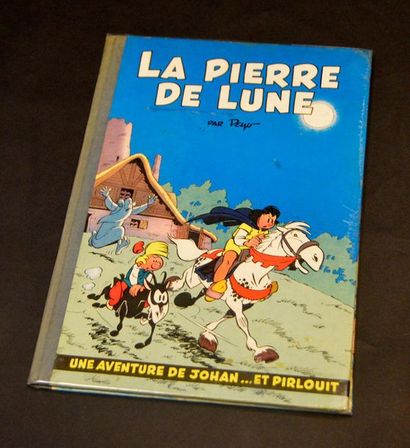 PEYO. JOHAN ET PIRLOUIT 04.
LA PIERRE DE LUNE. EO Edition originale cartonnée dos...