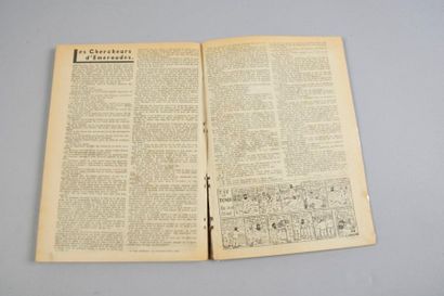 SPIROU Almanach 1944. 
Dos toilé brun et 4e plat blanc. 
Album en très très bon état...