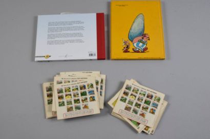 UDERZO Asterix, a set of promotional albums.
- The stamp travels with Asterix, a...