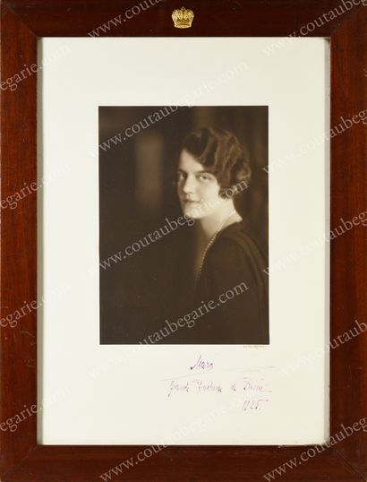 null MARIA PAVLOVNA, Grand Duchess of Russia (1890-1958). 
 A fine photographic portrait...