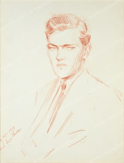 ZAROKILLI Nicolas Paganiotti (1879-1945). Portrait of Grand Duke Alexander Mikhailovich...