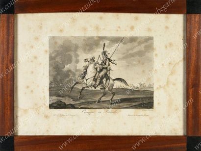 PLATOFF Matvieff (1753-1818). 
Gravure anglaise représentant l'Ataman des Cosaques,...