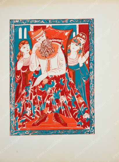 POUCHKINE A. S. Conte du Tsar Saltan, publié aux éditions de la Sirène, imprimé par...
