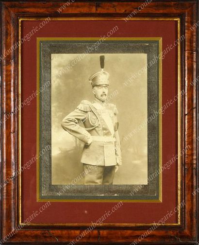 null MICHEL MIKHAÏLOVITCH, grand-duc de Russie (1861-1929).
Portrait photographique...