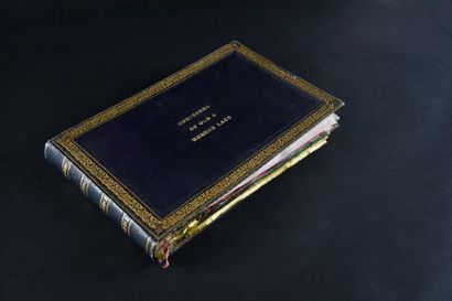 null Panneaux de présentation de dentelles et un album, XVIIe et XVIIIe siècle.
Dix-huit...