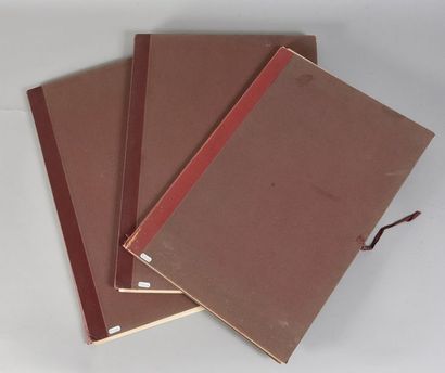 null Portfolios, Genuine Lace, Calavas, early 20th century.
Three portfolios on collectible...