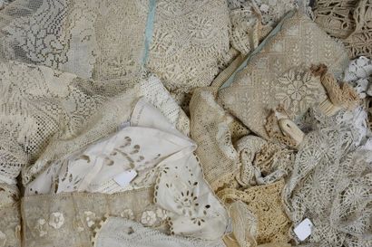 null Lace house backdrop, early 20th century.
Tablecloths and placemats mainly handmade...
