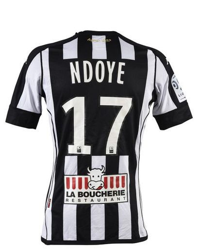 null Sheikh N'Doye. S.C.O Angers jersey n°17 worn during the 2016-2017 season of...