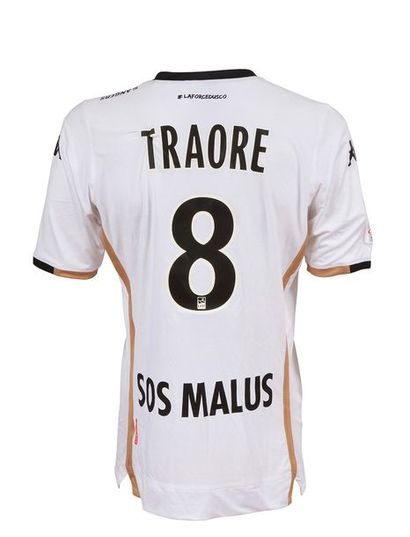 null Ismaël Traoré. Maillot n°8 du S.C.O Angers pour la rencontre du Championnat...