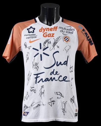 null Vitorino Hilton. Montpellier Hérault jersey n°4 for the 2017-2018 League season....