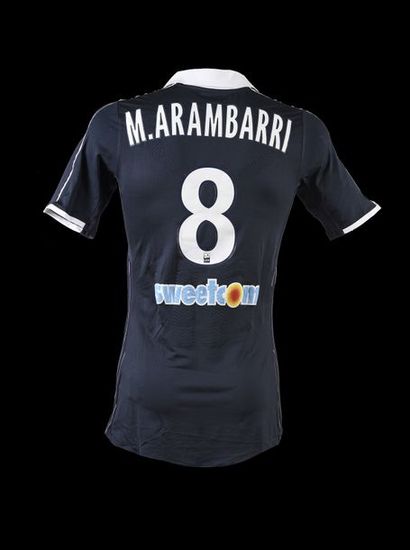 null Mauro Arambarri. Jersey n°8 of the Girondins de Bordeaux for the French Ligue...