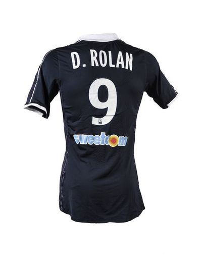 null Diego Rolan. The Bordeaux Girondins' n°9 jersey worn during the French Ligue...