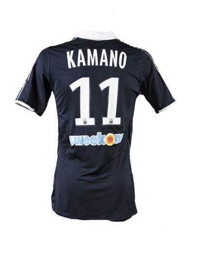null François Kamano. Jersey n°11 of the Girondins de Bordeaux for the match of the...