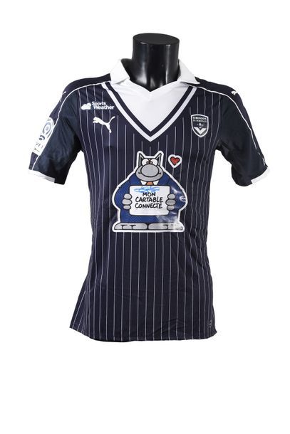 null Abdou Traoré. Jersey n°15 of the Girondins de Bordeaux worn during the French...