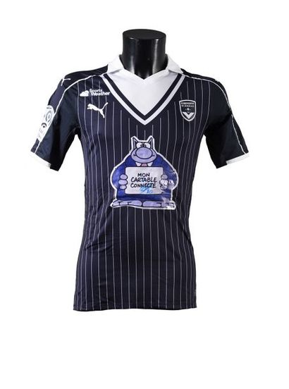 null Youssouf Sabaly. Jersey n°20 of the Girondins de Bordeaux worn during the French...
