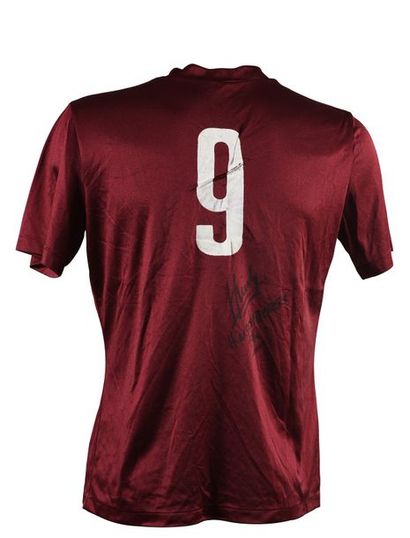 null Philippe Hinschberger. FC Metz jersey n°9 worn during the 1978-1979 season of...