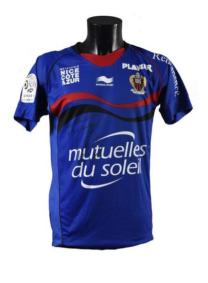 null David Ospina. Maillot n°1 de l'O.G.C Nice porté lors de la saison 2013-2014...